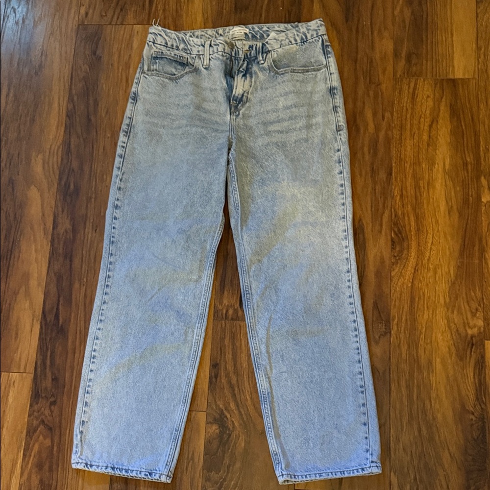Good American Light Blue Straight Jeans